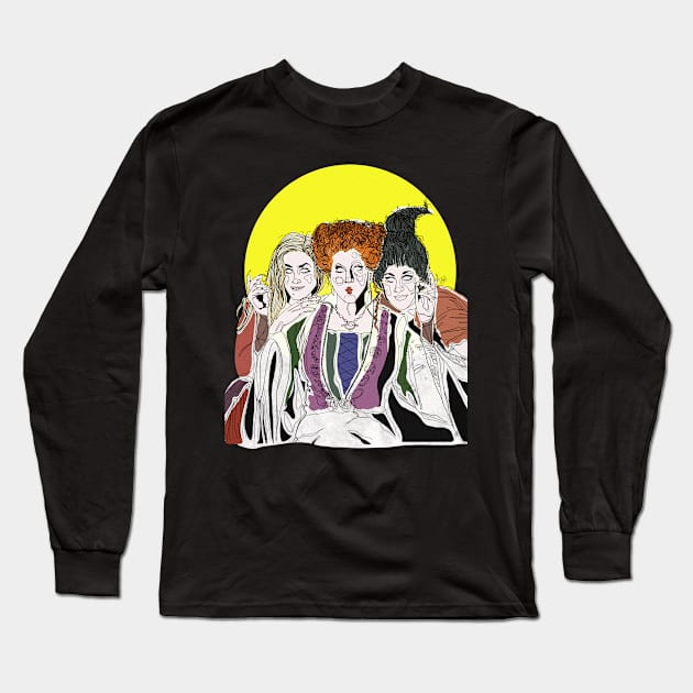 Hello Salem Long Sleeve T-Shirt by annijyn